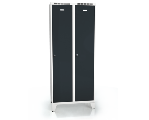 Cloakroom locker ALDUR 1 with feet 1920 x 800 x 500